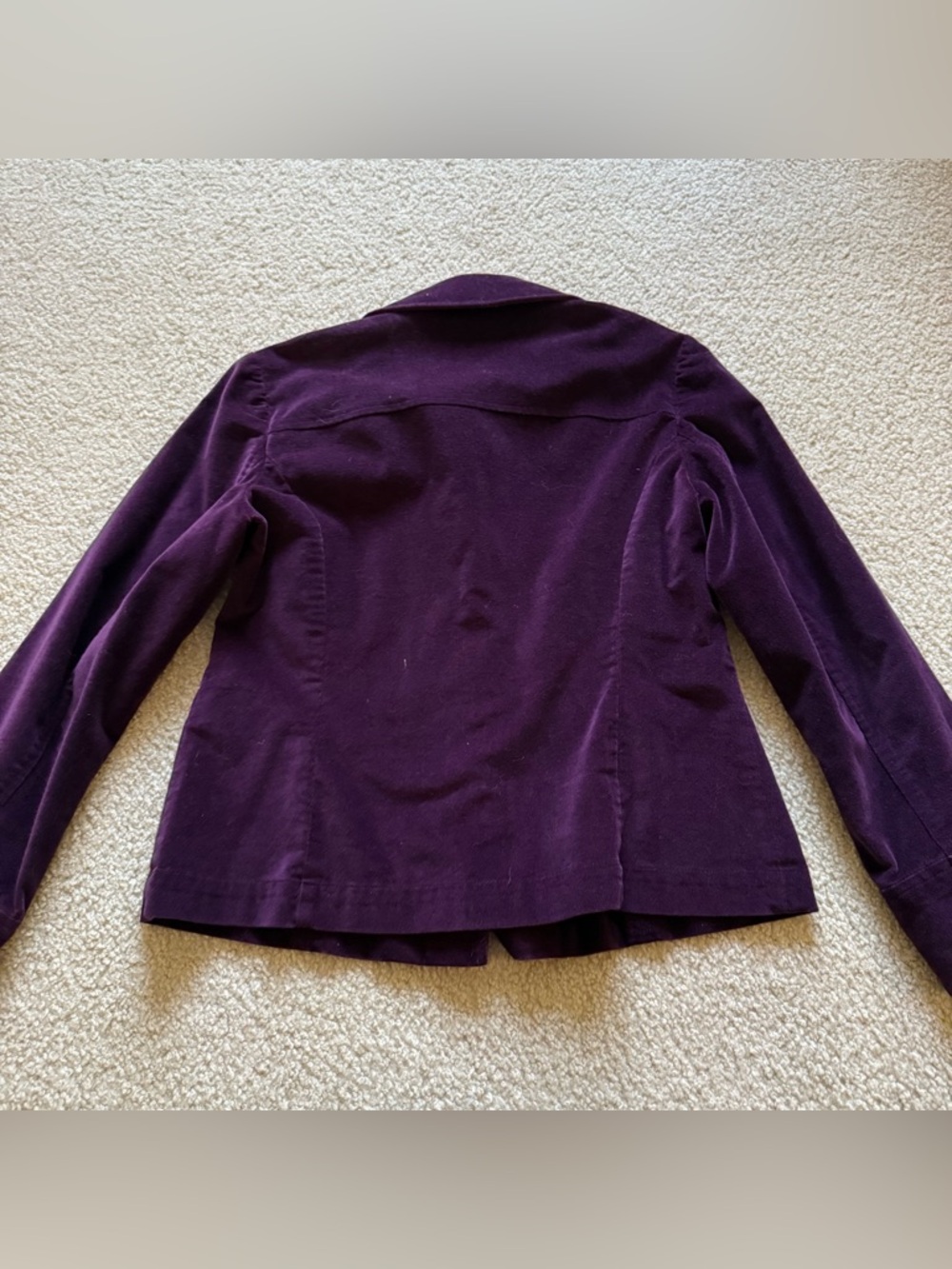 Vintage Talbots velvet jacket - Picture 10 of 11